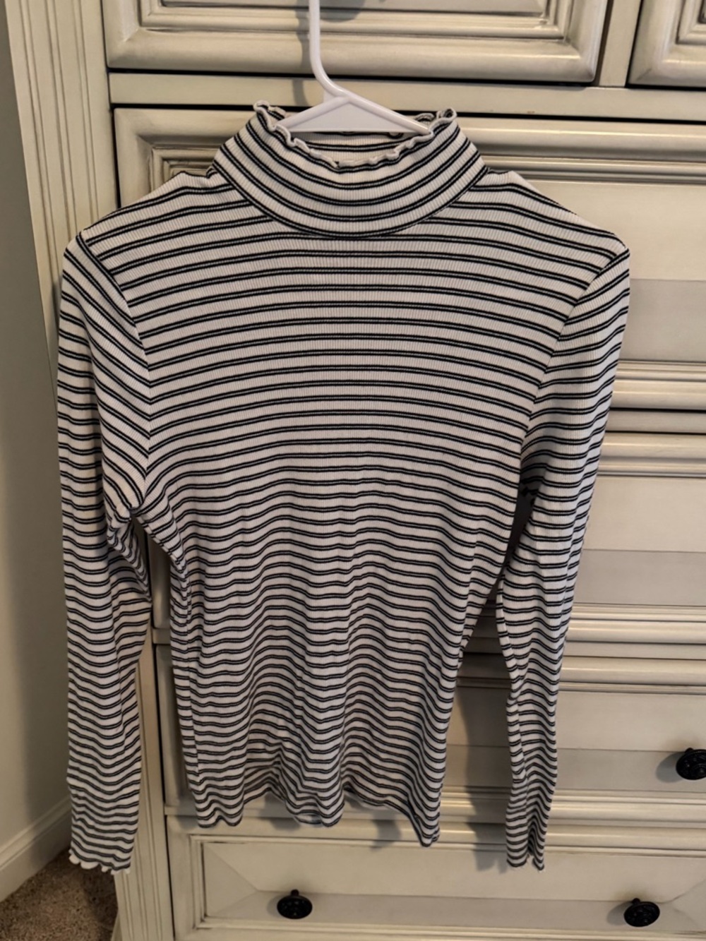 Hollister Striped Turtleneck